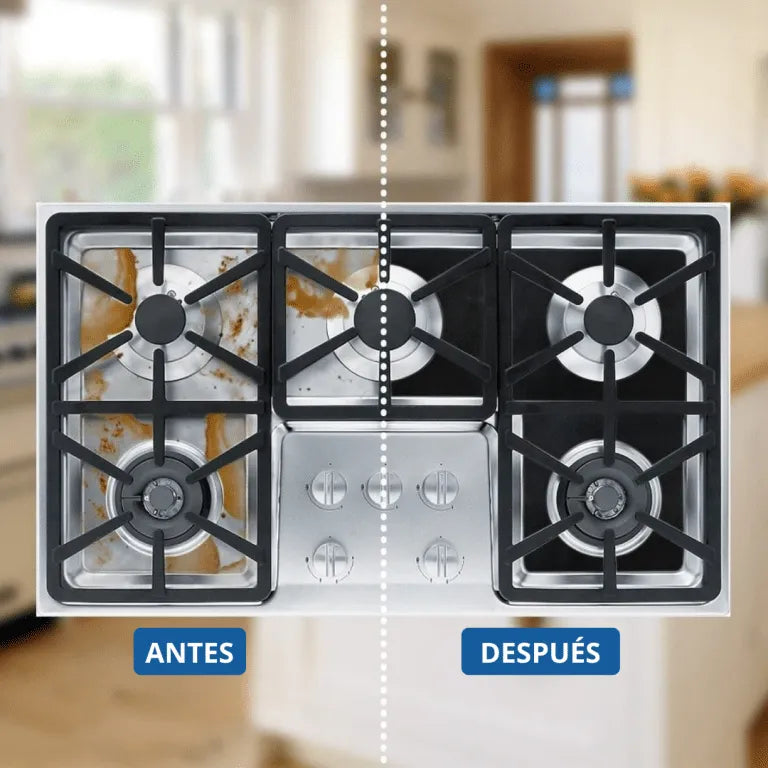 Protectores Reutilizables para Fogón | Cocina Limpia (Pack x4) +500 vendidas 📦