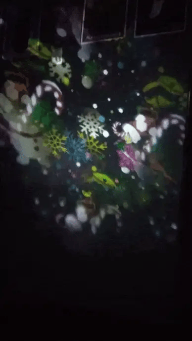 PROYECTOR LASER NAVIDEÑO 2x1