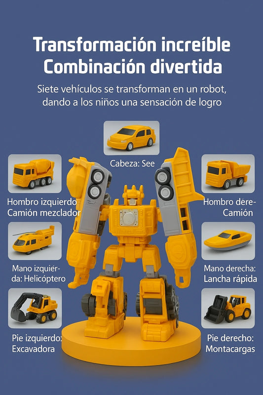 Juguetes educativos Transformers Bloques de Construcción