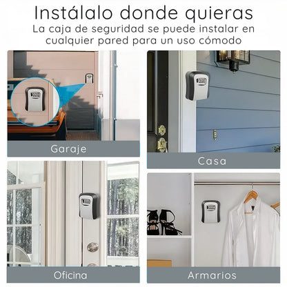 Caja De Seguridad Guarda Llave Con Clave Numérica - LockGuard