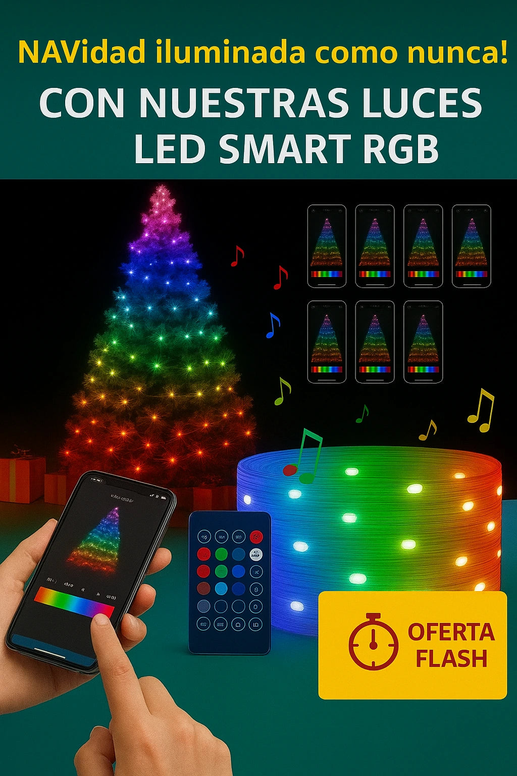 Luces LED Smart RGB 20m