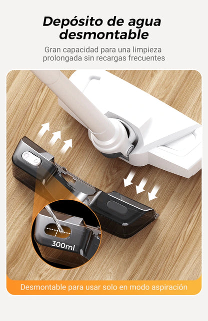 🧹Aspiradora de Mano Inalámbrica - Potente Succión 15KPA & 45 Minutos de Uso con 4 Accesorios para Coches y Hogar 🚗🏠