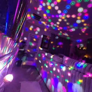 Luz Mágica de Fiesta Giratoria