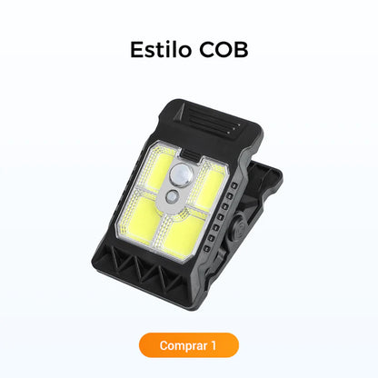 Luz solar con clip para exteriores y sensor de movimiento OFERTA EXCLUSIVA