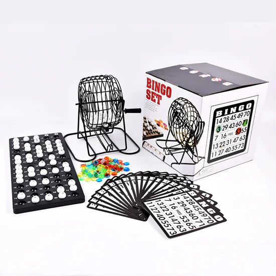 Bingo Casero - Juego de Mesa (Accesorios Completos)