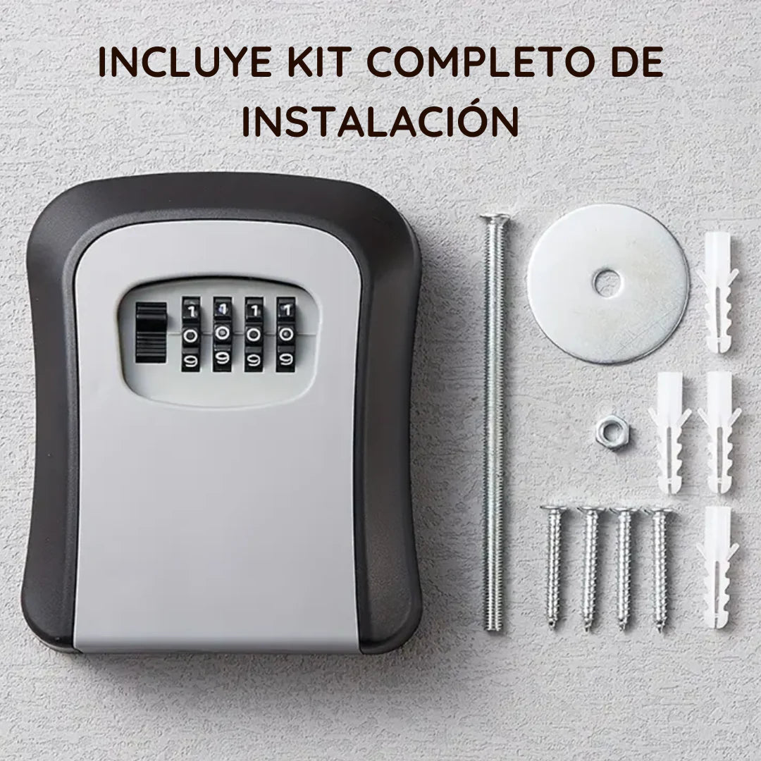Caja De Seguridad Guarda Llave Con Clave Numérica - LockGuard