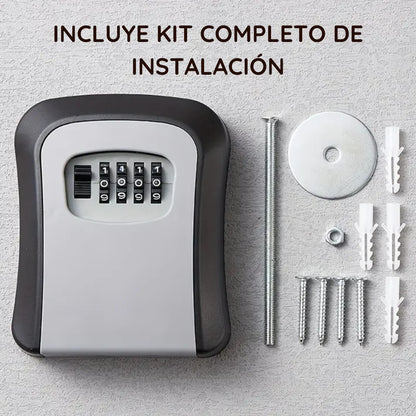 Caja De Seguridad Guarda Llave Con Clave Numérica - LockGuard