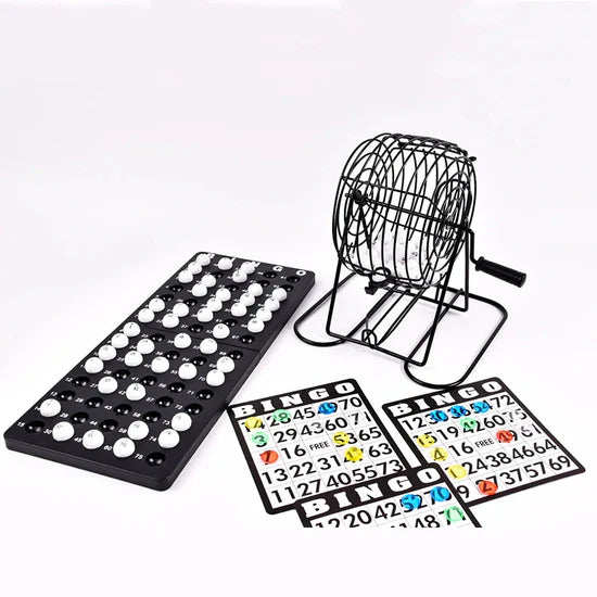 Bingo Casero - Juego de Mesa (Accesorios Completos)