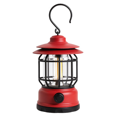 Faro de luz Led Vintage Recargable ideal para Camping y luz de emergencia