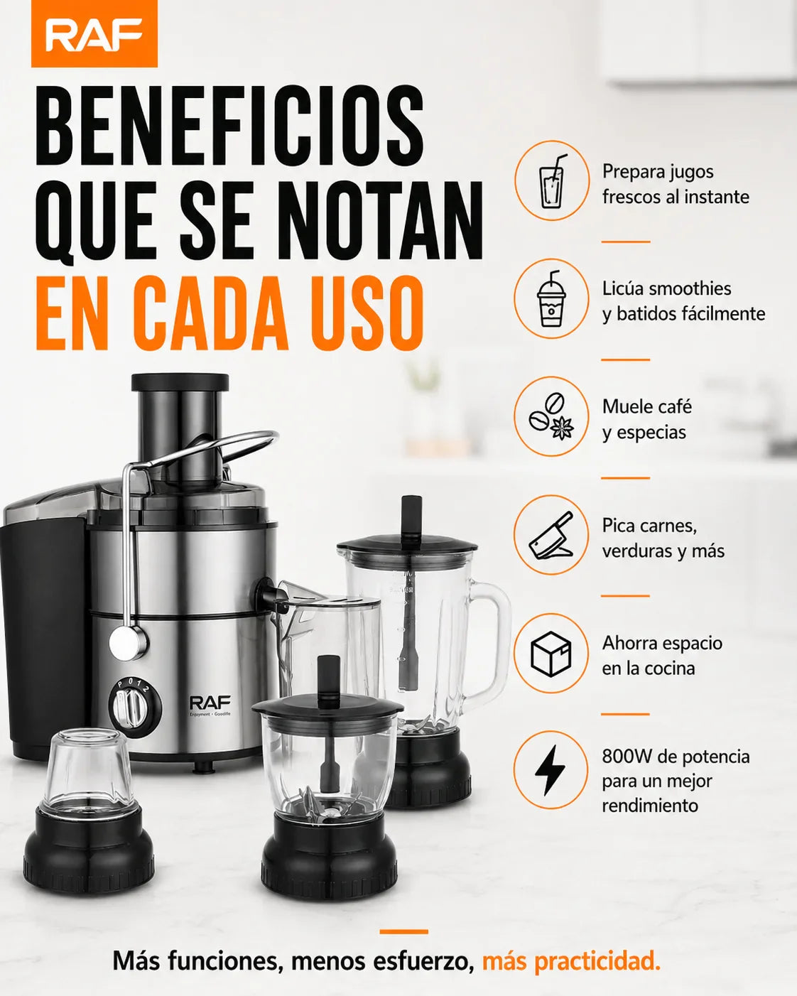 LICUOEXTRACTOR 4 en 1 | La solución definitiva para tu cocina