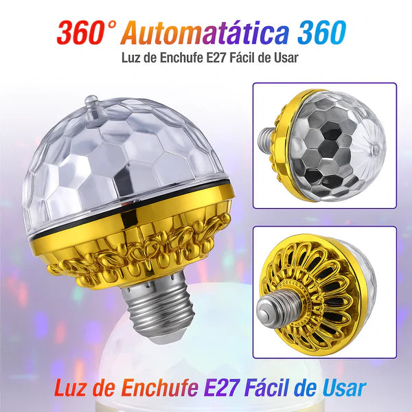 Luz Mágica de Fiesta Giratoria