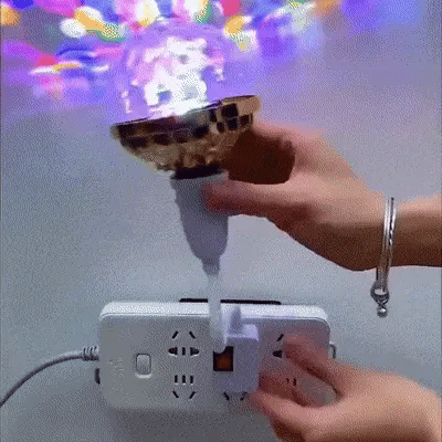 Luz Mágica de Fiesta Giratoria