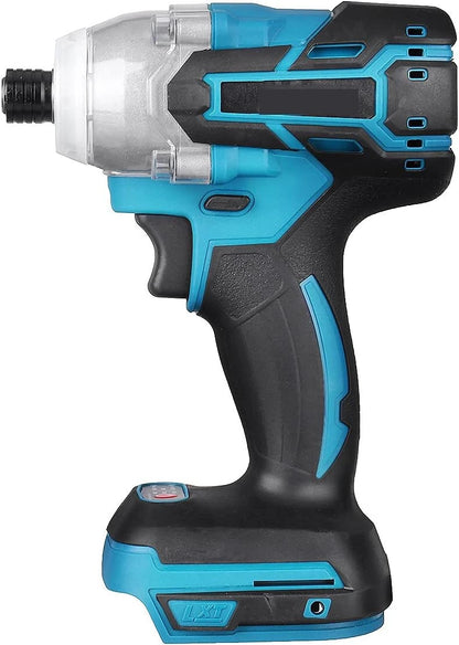 Llave De Impacto Eléctrica Con Batería De Litio Y Accesorios