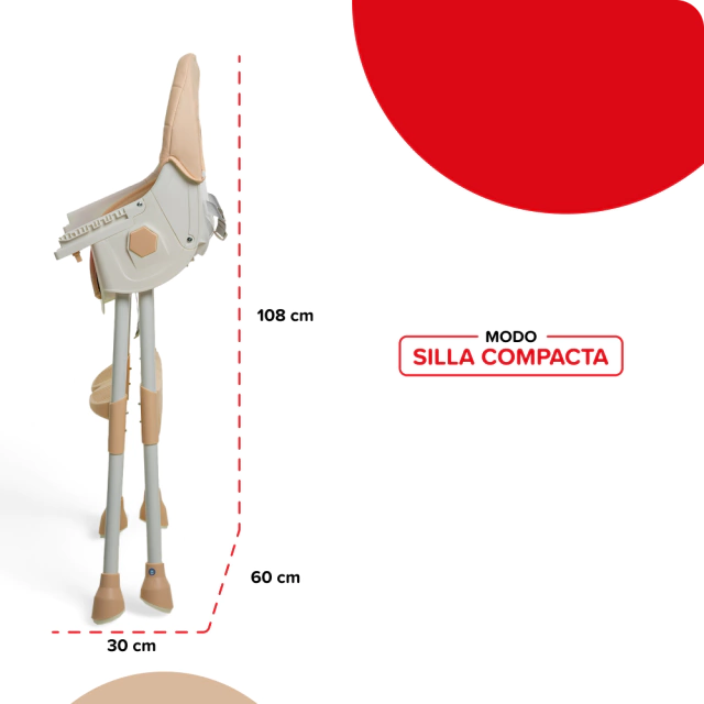 Silla de Comer 4 en 1 Mecedora para Niños