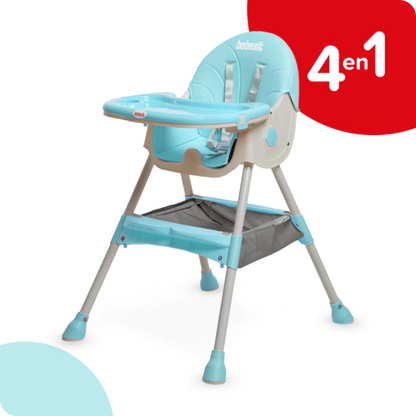 Silla de Comer 4 en 1 Mecedora para Niños