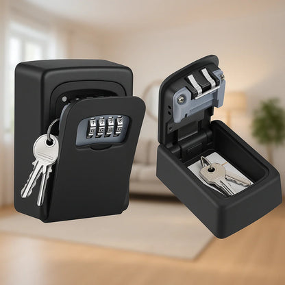 Caja De Seguridad Guarda Llave Con Clave Numérica - LockGuard