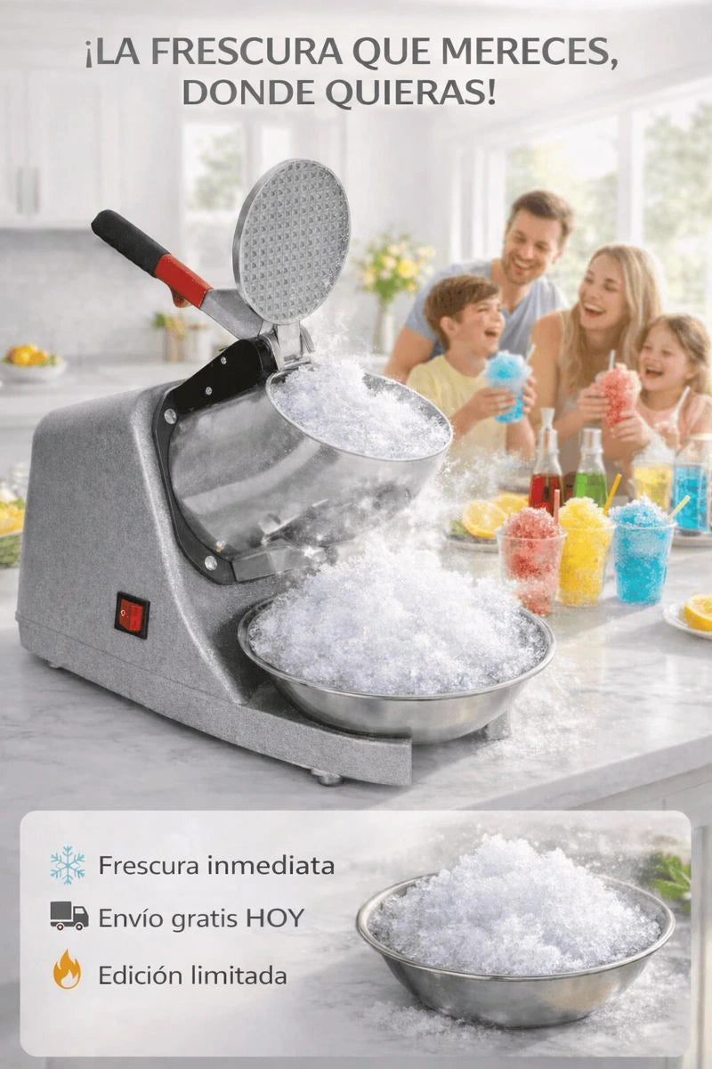 Moledor Pica Hielo Eléctrico Triturador