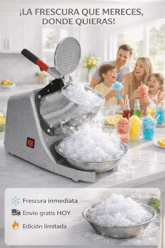 Moledor Pica Hielo Eléctrico Triturador