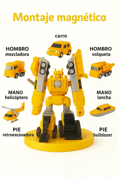 Juguetes educativos Transformers Bloques de Construcción