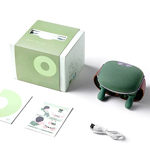 Masajeador de Amasamiento Cervical con Calor y 3 Velocidades – Diseñado para aliviar nudos, rigidez y sobrecarga del estrés diario