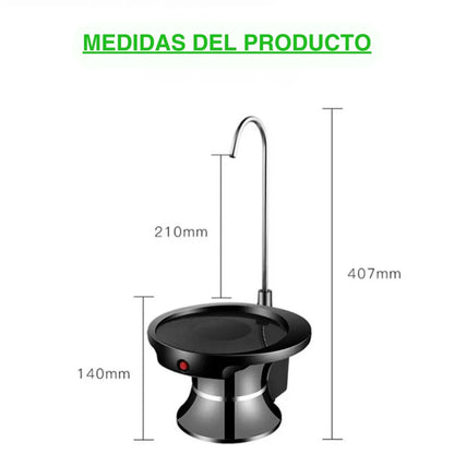 Dispensador Eléctrico de Agua con Plataforma + Afilador de Cuchillos de REGALO