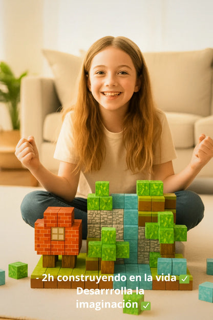 Bloques magnéticos BeeFun BeeBricks – 100 piezas + Envío GRATIS