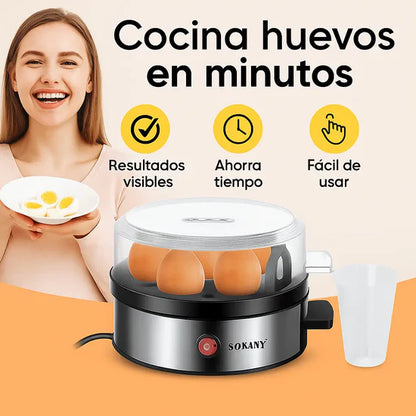 Hervidores De Huevos Eléctricos De 6 Puestos