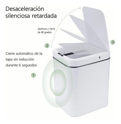 Cesta Con Sensor Inteligente 🚮🗑