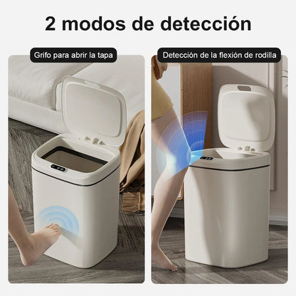Cesta Con Sensor Inteligente 🚮🗑