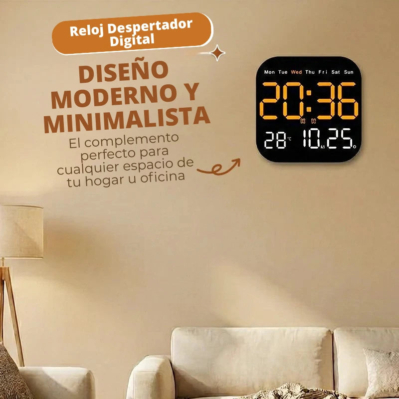 Despertador Digital Multifuncional para Casa o Escritório
