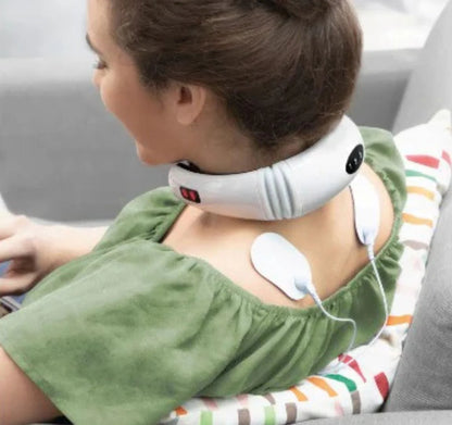 Masajeador de Cuello y Espalda + 4 Parches Gratis