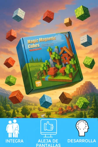 Bloques magnéticos BeeFun BeeBricks – 100 piezas + Envío GRATIS