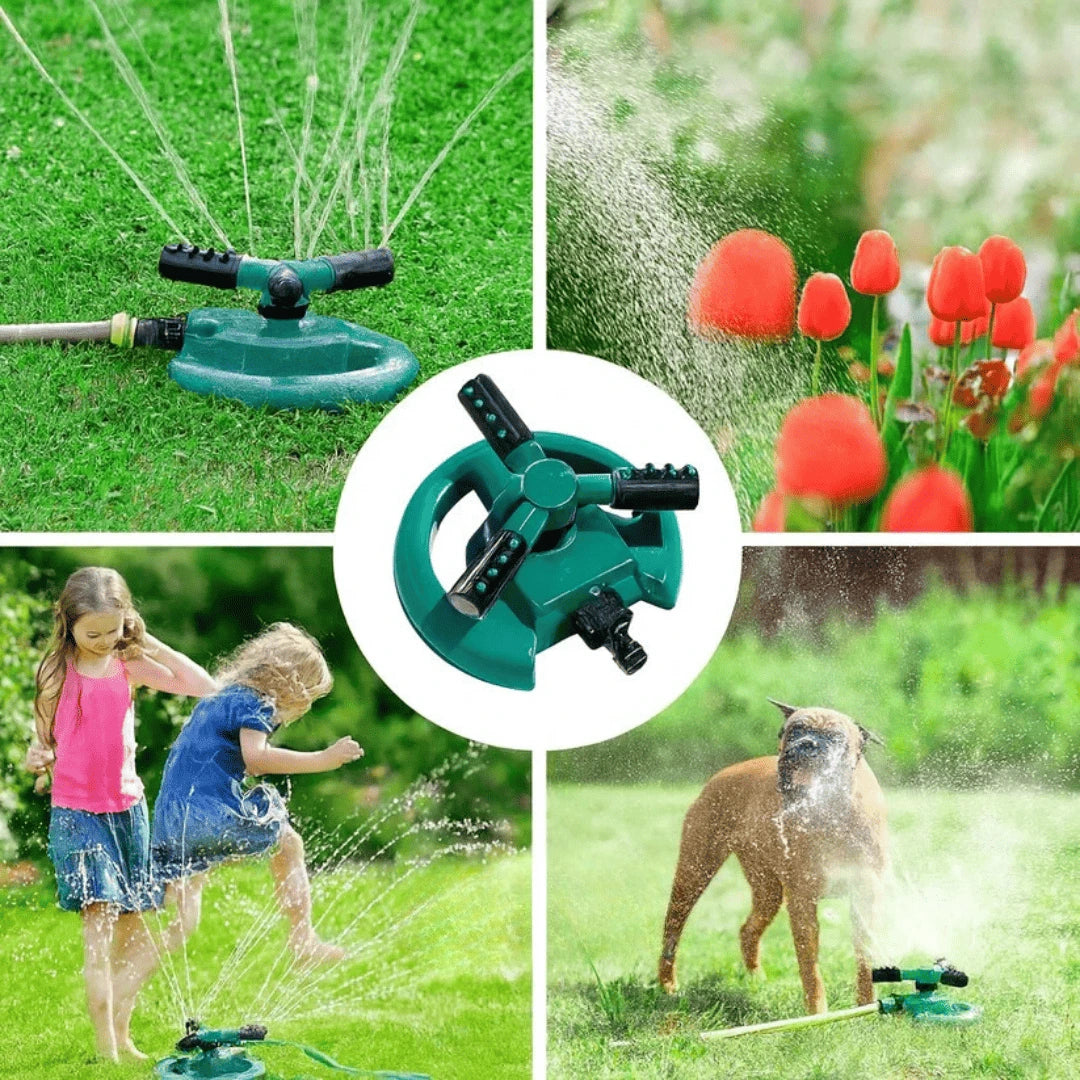 Aspersor triple de Jardín Pack x2