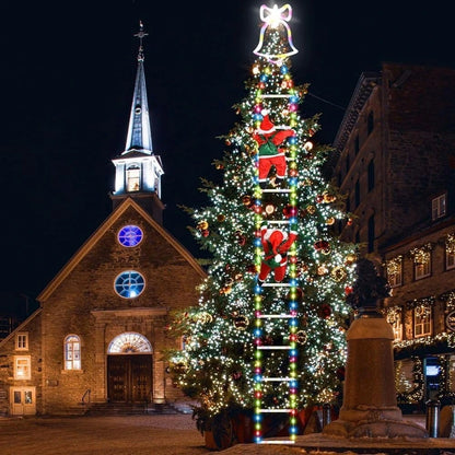 Escalera de Papá Noel Navideña