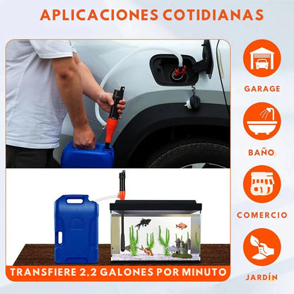 Bomba de Trasvase Eléctrica Portátil Multiusos