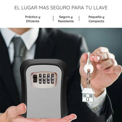 Caja De Seguridad Guarda Llave Con Clave Numérica - LockGuard