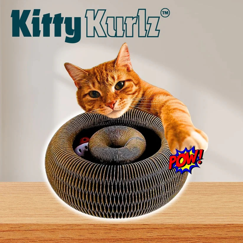 Rascador Mágico para Gato - Kitty Kurlz™ 2 x 1