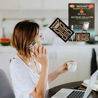 Chip Adhesivo Amplificador de Señal para Teléfono e Internet-NETPATCH