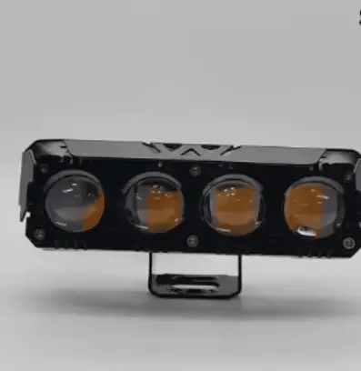 Luz de 4 Lupas - Motos, Autos y Camiones 12V y 24V