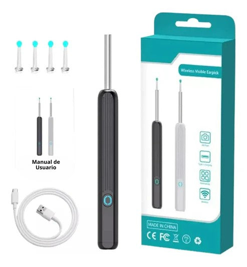 Limpia Oídos con Cámara