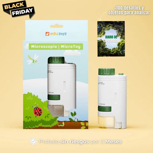 Microscopio | MicroToy | Regálale la experiencia de un microscopio, en un juguete portátil