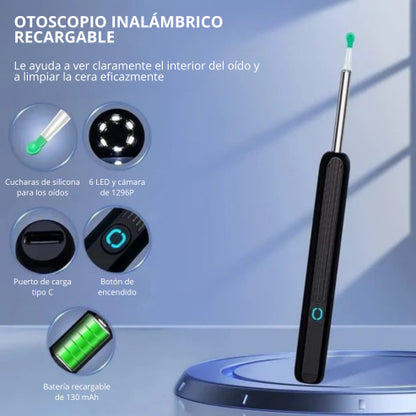 Limpia Oídos con Cámara