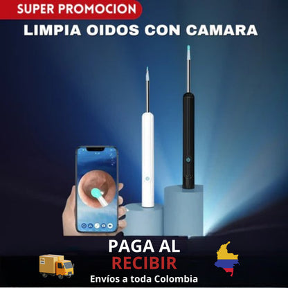 Limpia Oídos con Cámara