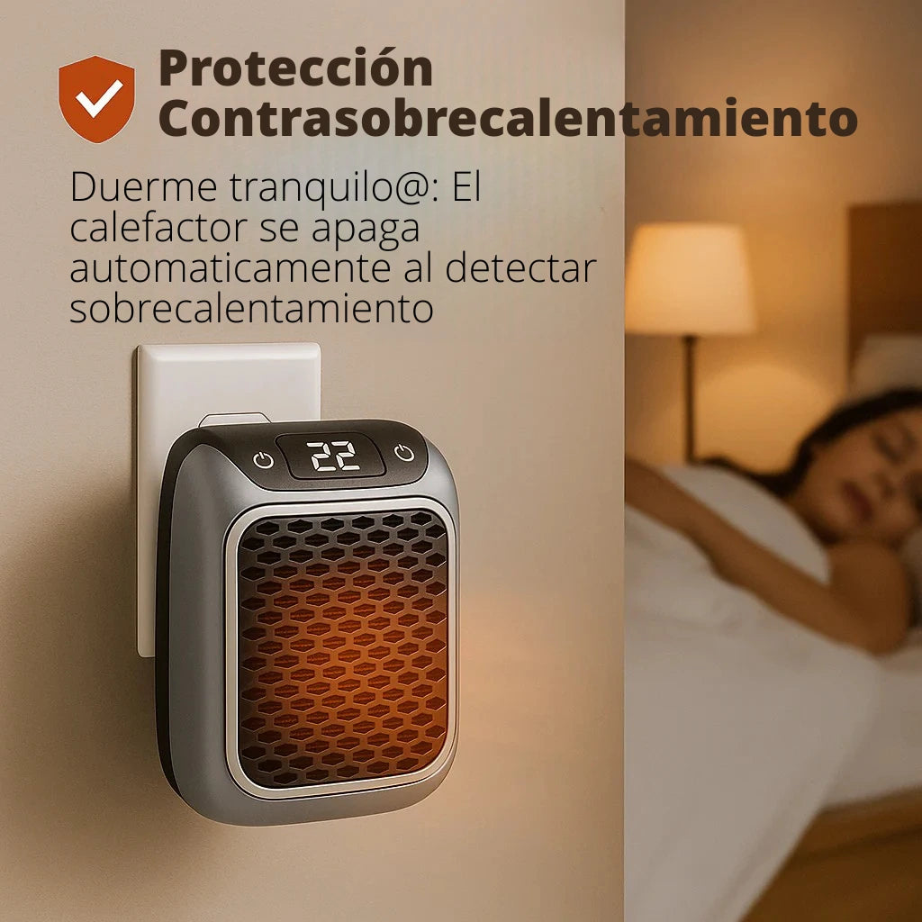 Calefactor Digital Portátil: Calienta La Habitación Sin Aumentar La Factura De La Luz