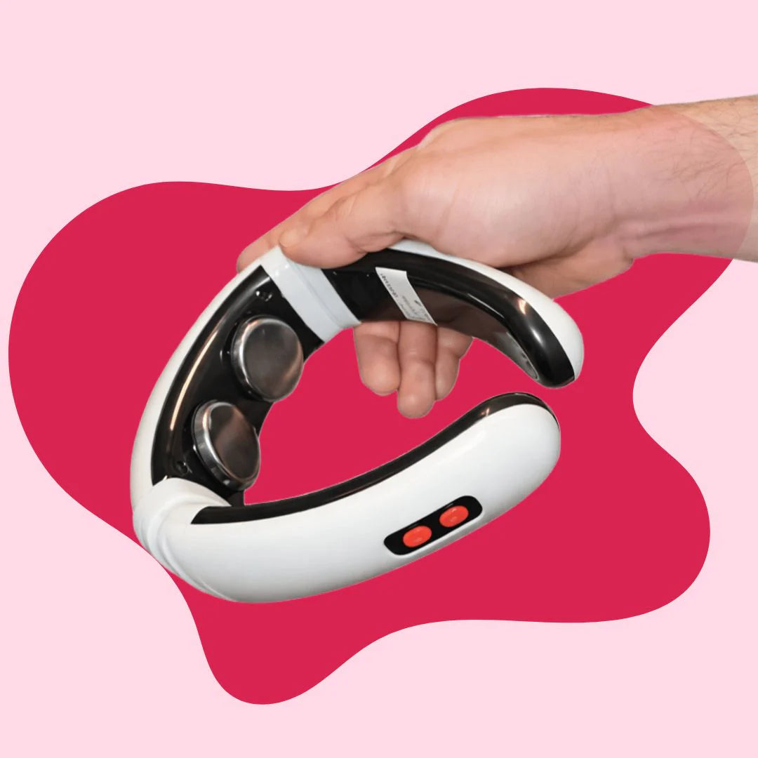 Masajeador de Cuello y Espalda + 4 Parches Gratis