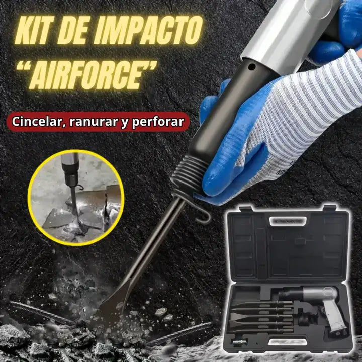 Martillo Neumático de 4 Puntas