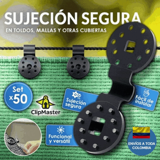 ClipMaster x 50 | CLIPS PARA SUJECIÓN