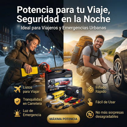 Set Partidor de Auto Cargador de Baterías