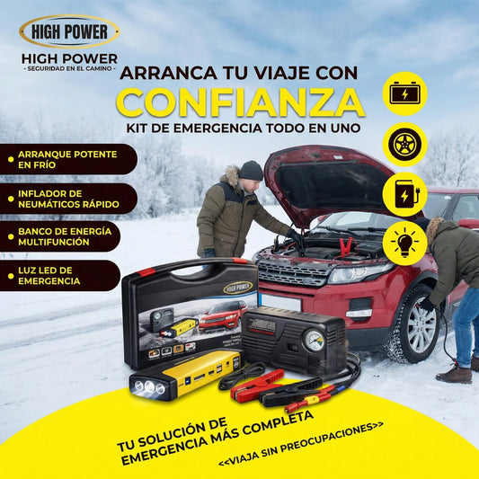 Set Partidor de Auto Cargador de Baterías