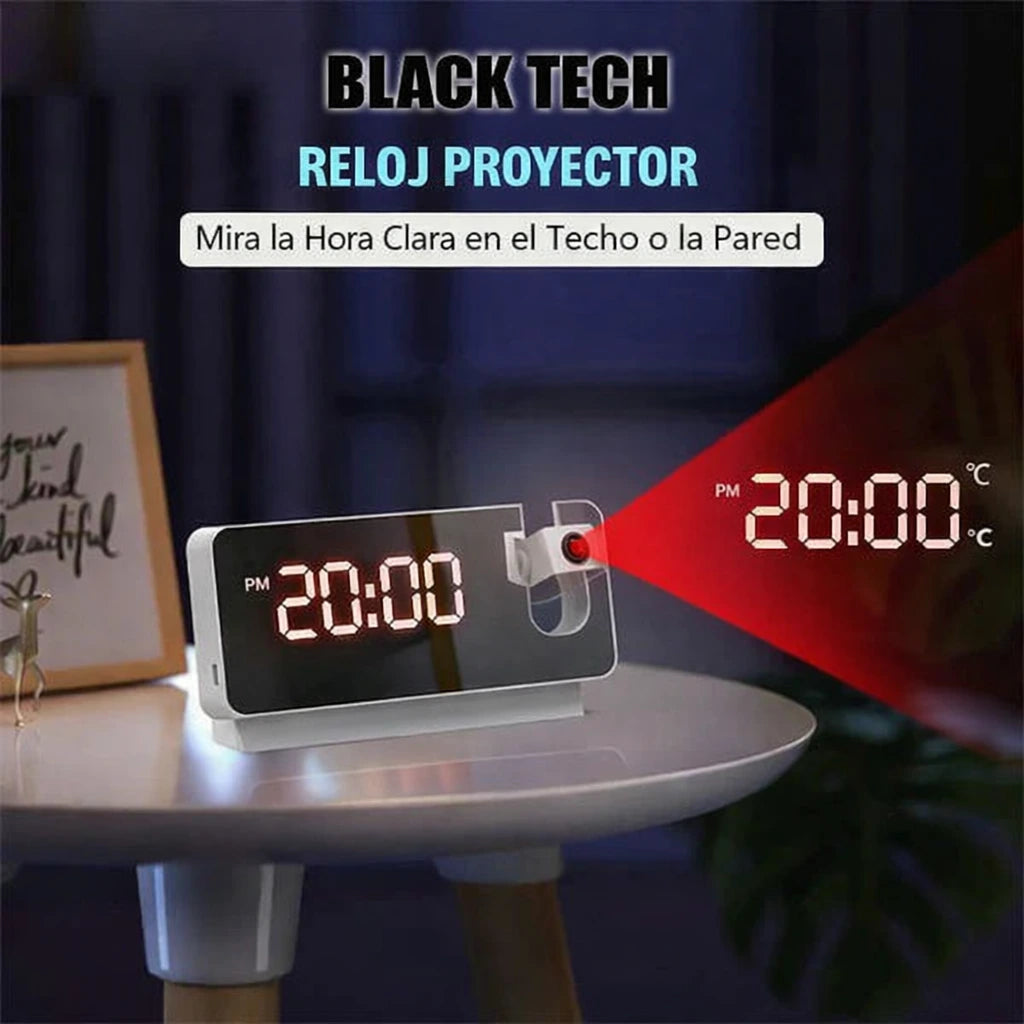 Reloj de proyección digital inteligente